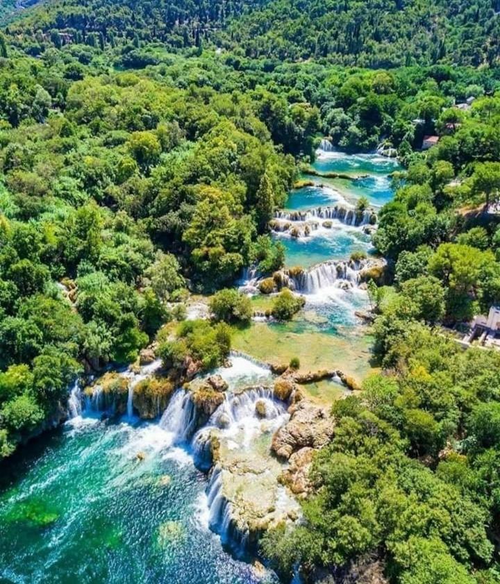 Krka Fairytale Little Castle Hotel Skradin Bagian luar foto