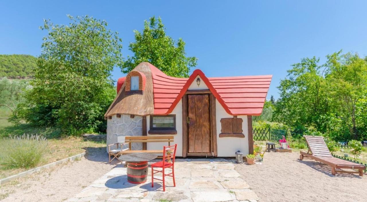 Krka Fairytale Little Castle Hotel Skradin Bagian luar foto